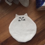 コースター　ねこくん