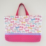 ◆31cm×45cm ♪.:＊リボン❣リボン❣リボン❣　.ﾟ･*.レッスンバッグ