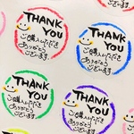《No.18》サンキューシール　カラフルThankyou 48枚