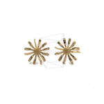 ERG-1288-MG【2個入り】サンフラワーピアス  /Sunflower Ear Post/12mm x 12mm