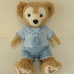 セーラーカラーのお洋服セット♪ストライプ（ダッフィー用）【受注作製】