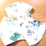 3枚セット💎夏ガーゼ✨綿💕夏マスク 送料無料💎【洋裁プロ】が作る【Mサイズ】立体マスク　*:・'°☆ご覧下さい