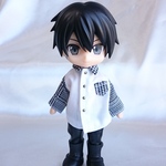 チェック白 単品 ねんどる