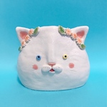 猫の花瓶