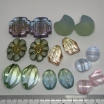 12＊色々カラーMIX 手染めビーズ