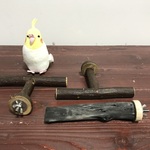 【shibaimichi3様オーダー】T型パーチ(M)×2、備長炭パーチ(M)×1