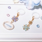  【6色展開・名入れ+200円】紫陽花のアンブレラマーカー（傘マーカー）