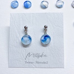 雲花 ピアス・イヤリング 【10mm】