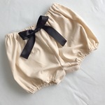 コーデュロイのかぼちゃパンツ（クリームホワイト80cm）