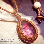 * ੈ✩‧₊˚Mother Earth.·˖*✩レッドガーデンクオーツペンダント♬*.+゜