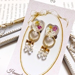  《sale》ハートとさくらんぼのイヤリング