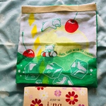 くまとクリームソーダのエコバッグ