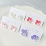 紫陽花 フラワー ピアス/イヤリング 