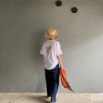 残り1枚 ◎ お花柄 12輪ブーケ白Tシャツ【Lサイズ】ユニセックス /ビッグシルエット