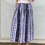 浴衣リメイク　レトロ柄スカート