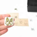 キラキラおめめのフレンチブルドッグ meganehanko犬はんこ