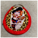 ロラライハリス リング付きポーチ