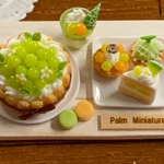 ＊palm miniature＊メロンスイーツ＊シャルロットケーキ