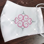アイヌ柄💓新作/夏マスク/接触冷感/洗える抗菌立体マスク/送料込み/即日発送/6種類サイズ展開/蒸れない/高機能
