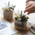 先行発売！【おうちでワークショップ】Cafe time メモスタンド  手作りキット(2個セット)