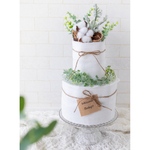 オムツケーキ♡2段〜botanical〜 おむつケーキ 出産祝い