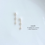 new▷luxury line ピアス/ノンホールイヤリング＊受注製作＊