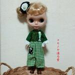 つなぎ『クリームソーダ』＊ブライス＊Blythe＊リカちゃん＊プーリップ