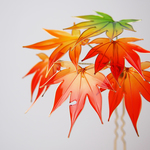 紅葉（もみじ）簪・かんざし ／ 作品名： 「東山」（ひがしやま）