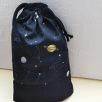 宇宙柄のコップ袋