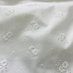 コットン刺繍レース生地《48×30》