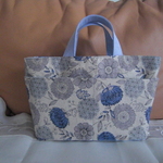 花柄バッグインバッグ