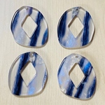 BLUE CLEAR AURORA LINE DESIGN PARTS