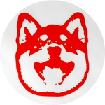柴犬印 マグネット 手のひらサイズ