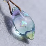 波動玉®「結晶(ｱｸｱﾏﾘﾝ・ﾊｰﾄ・ｻｰﾄﾞｱｲ)」62004