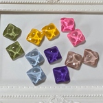 CLEAR SQUARE CABOCHONS