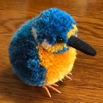 小鳥ぽんぽん ♡カワセミ♡ 【受注生産】