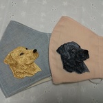 ◼️犬マスクシリーズ◼️ 夏用マスク 立体マスク ラブラドール