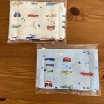 新年SALEガーゼマスク２枚セット1歳から3歳サイズ＊車柄