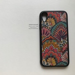 ＊オーダー品＊  リバティiPhoneXRケース＊ピーコック・パレード＊