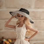 水玉オーガンジーハット【Barbie FR PoppyParker Misaki 1/6 ドール服】