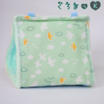 【雲 ブルー】バードテント 鳥用品