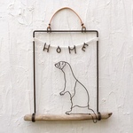 フェレットのHOMEオーナメント