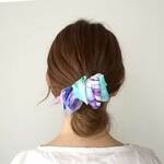 【送料無料】＊フォーククリップ tie dye＊簡単ヘアアレンジ