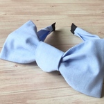 リボンカチューシャ（みずいろ）