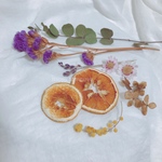オレンジと紫陽花のハーバリウム作りキット