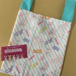 nicousa エコバッグ　ハンドメイド　コンビニ袋　弁当