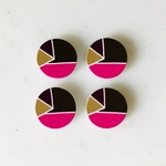 【F】Designed Wood Cabochons