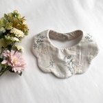 Lace flower＊bib(裏地が選べます)