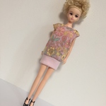 ジェニーサイズ カットソーのミニワンピ