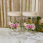 バラのクリアボトルS  2個セット